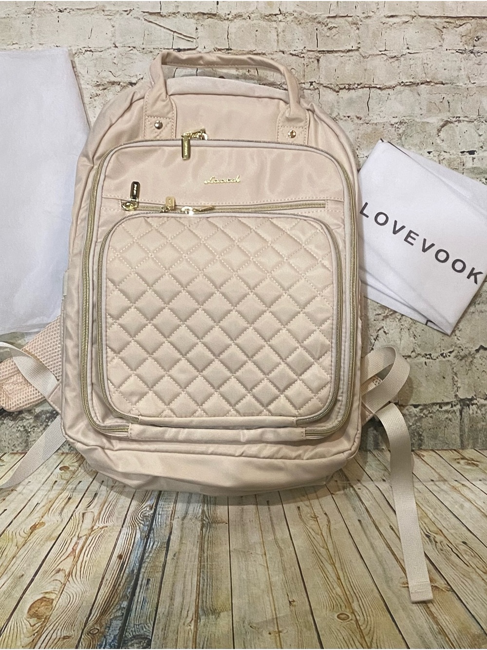LOVEVOOK Laptop Backpack 15.6 Inch Computer With USB Charging Port Brand New